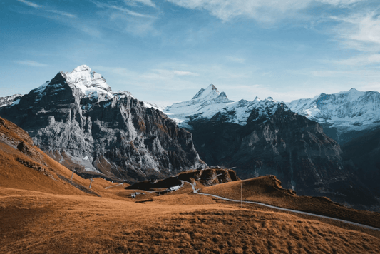 Les Alpes françaises et suisses imprimées sur tableaux alu dibond - Alu Art Mountains