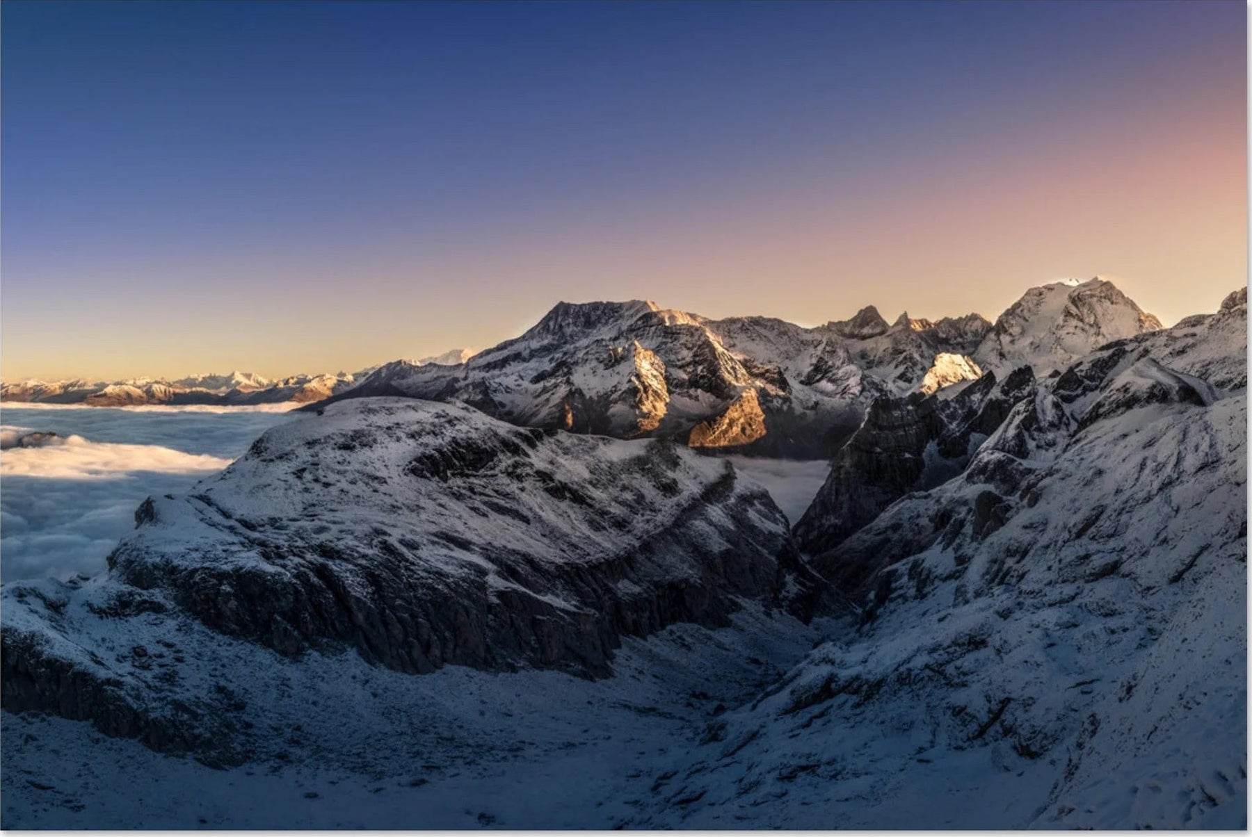 Photos de la Grande Casse, de la Dent Parrachée, des glaciers et des refuges de Vanoise