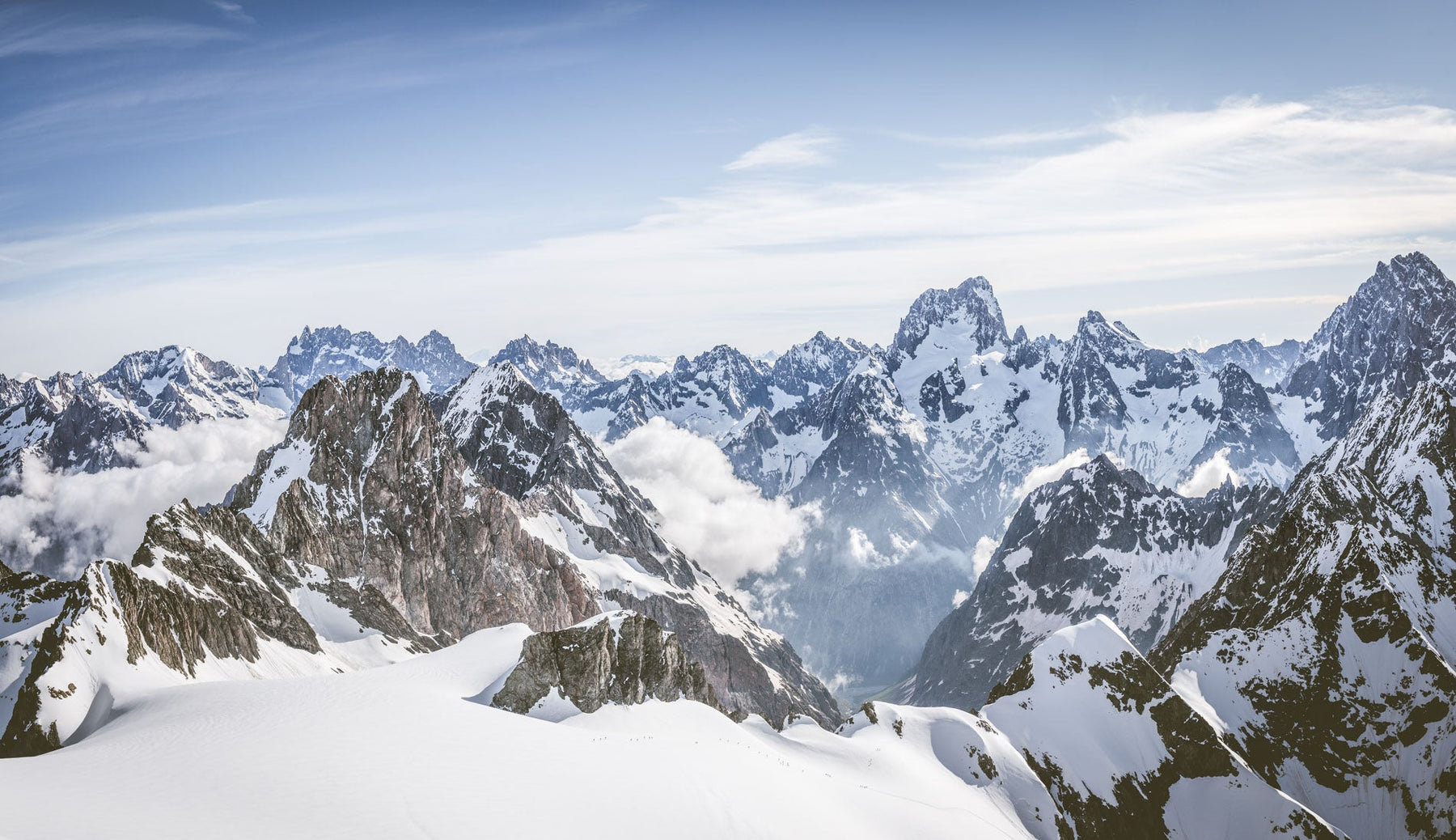 Photos de La Meije, de la Barre des Écrins, des glaciers et des vallées sauvages