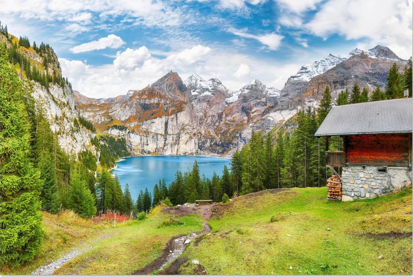 Sélection de tableaux photo de montagne en Suisse