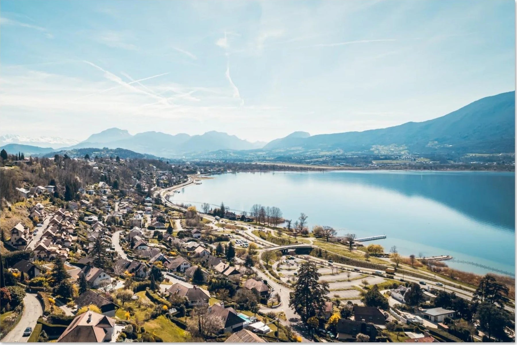 Photos du lac du Bourget, de ses rives, de ses reliefs et de ses lumières