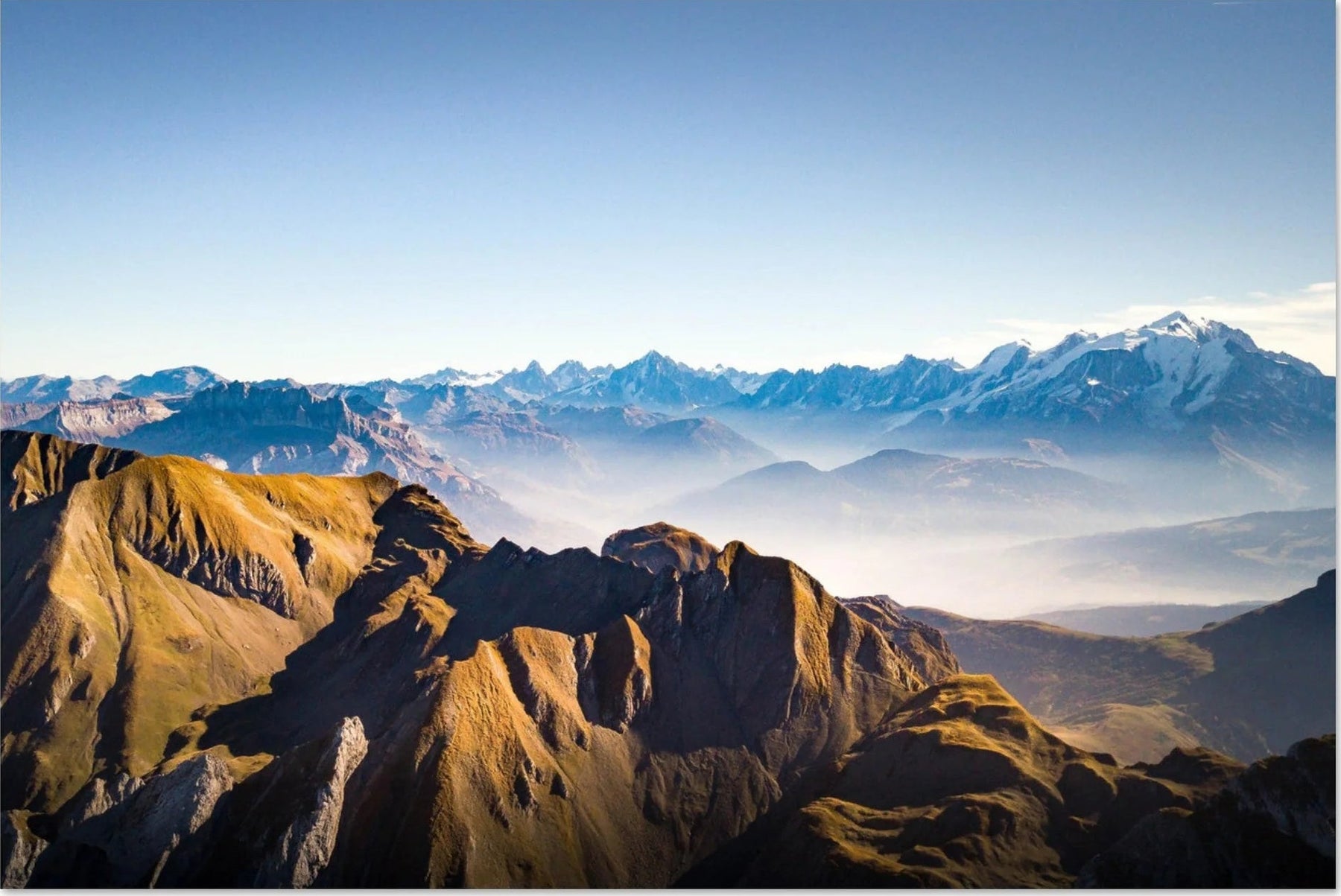 Photos de la Pointe Percée, des combes, des alpages et des villages des Aravis