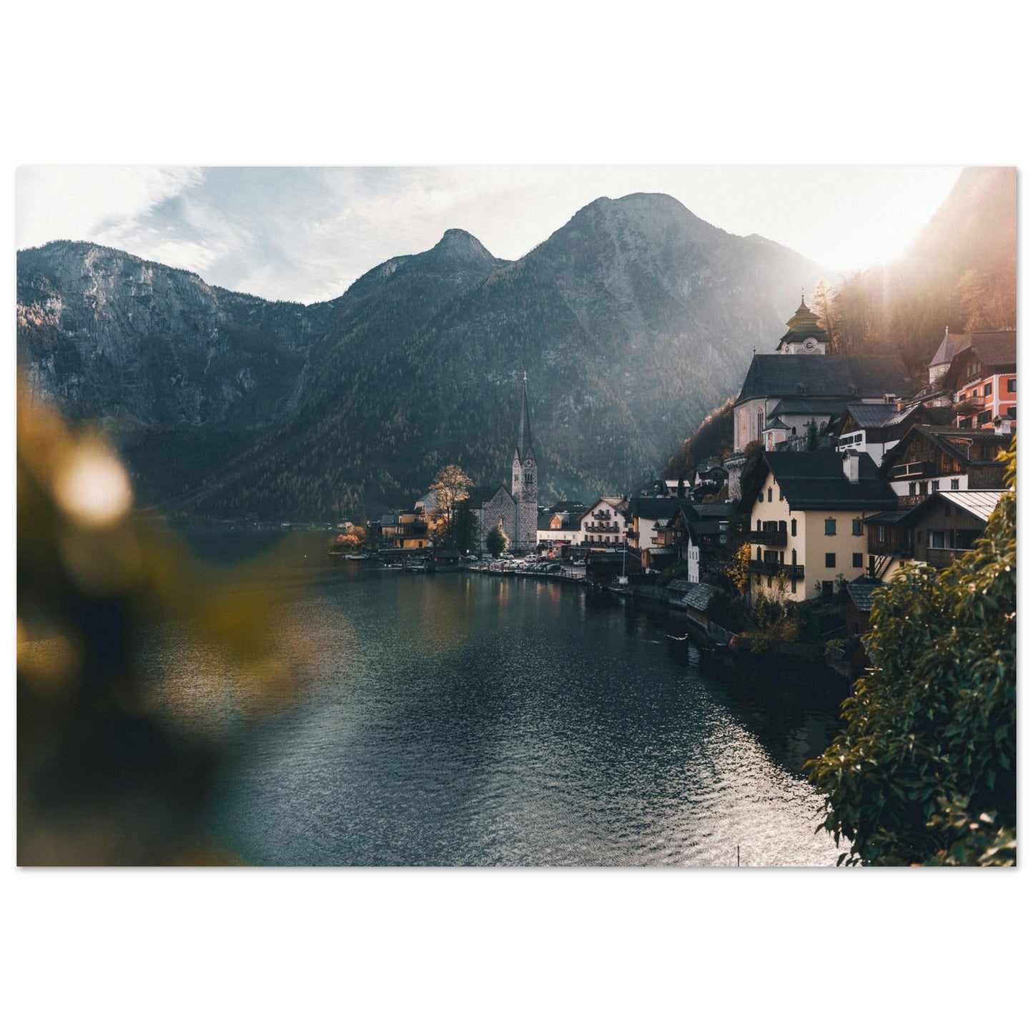 Vente Photo de Hallstatt, Autriche #1 - Tableau photo paysage