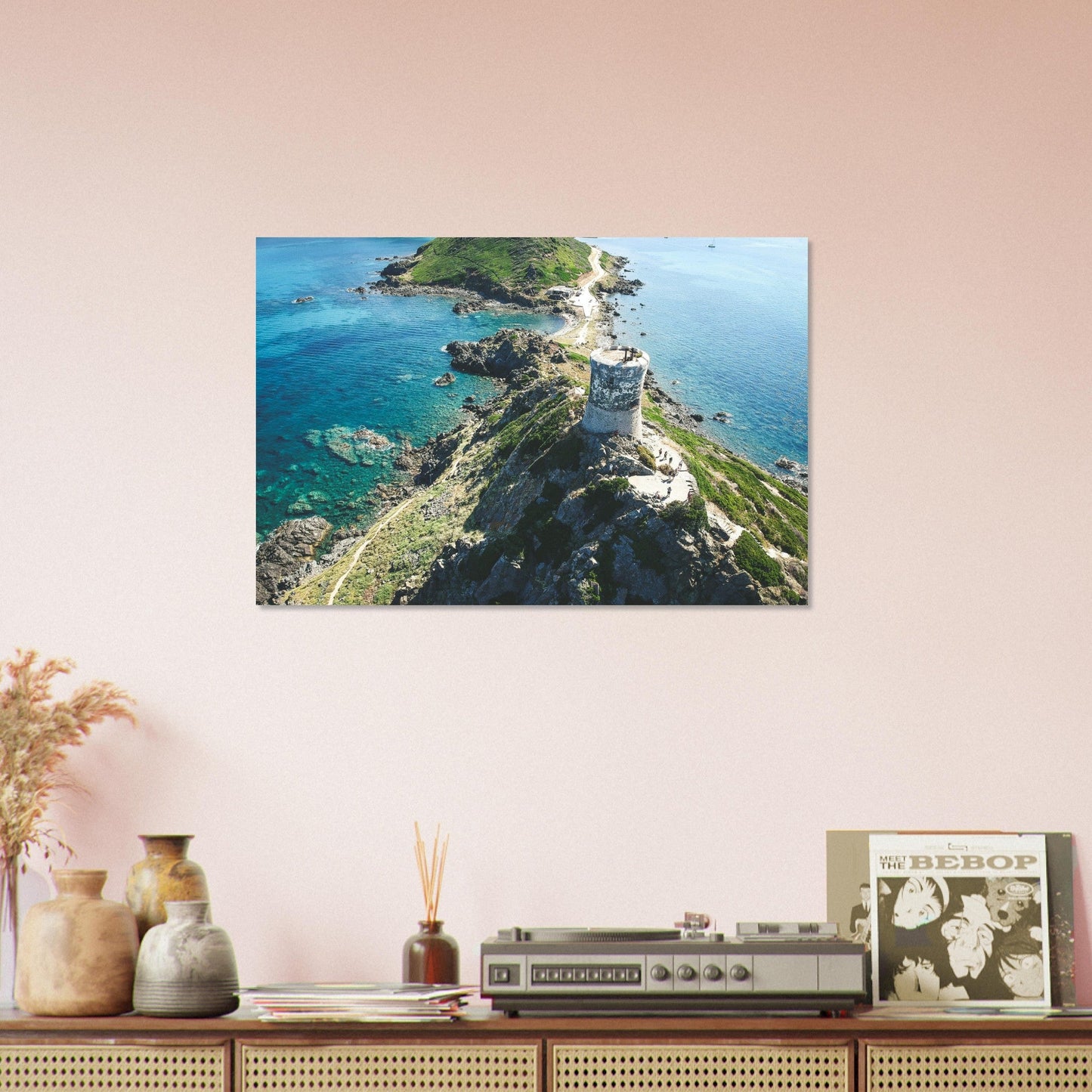 Vente Photo de la Tour de la parata, Corse - Tableau photo paysage