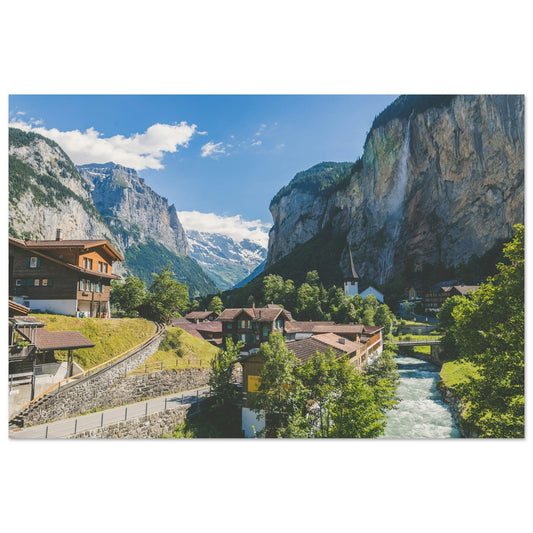 Vente Photo de Lauterbrunnen, Suisse - Tableau photo paysage