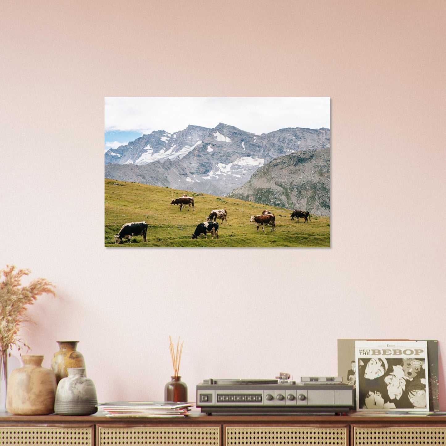 Vente Photo de vaches en Savoie #7 - Tableau photo paysage