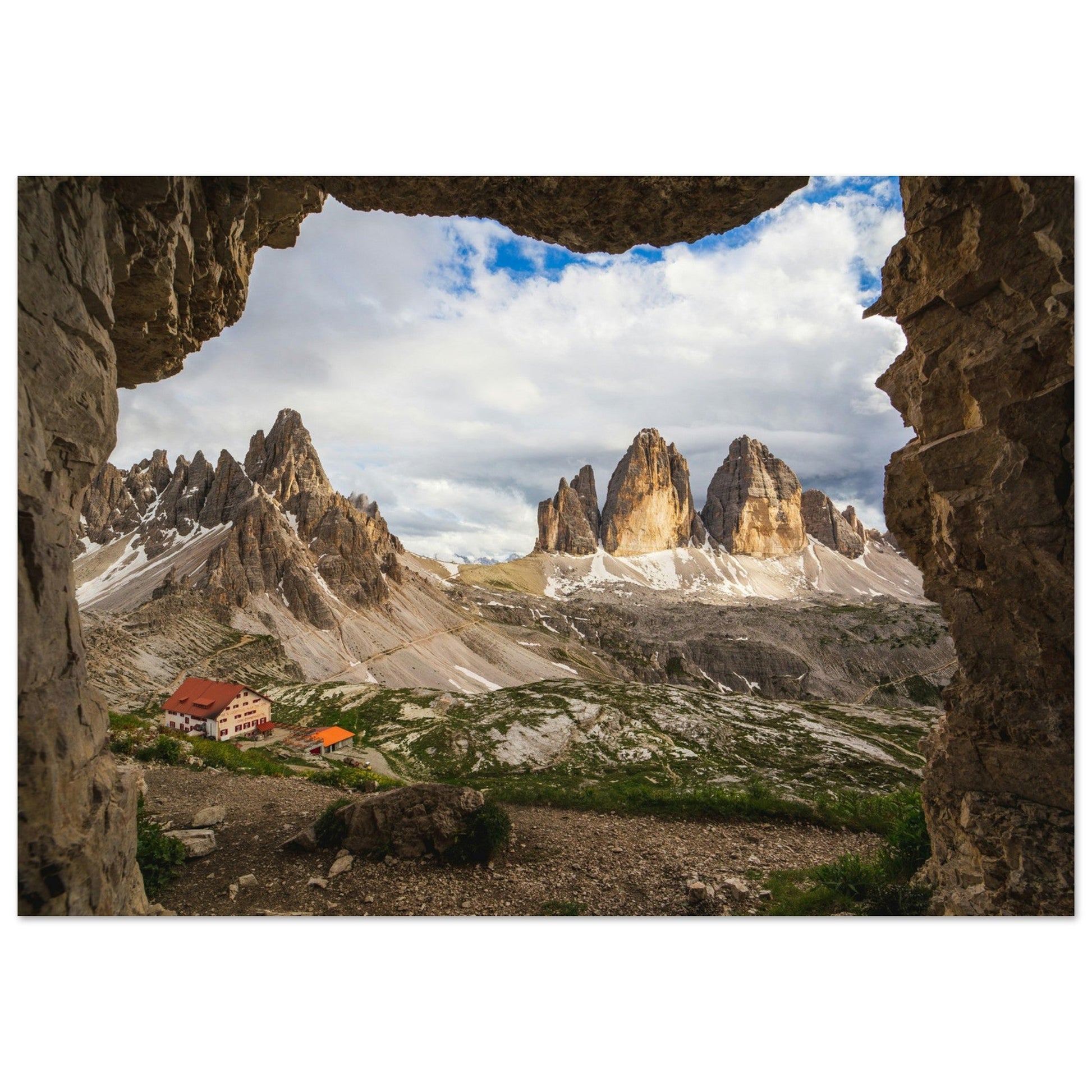 Vente Photo des Tre Cime di Lavaredo, Italie #1 - Tableau photo paysage