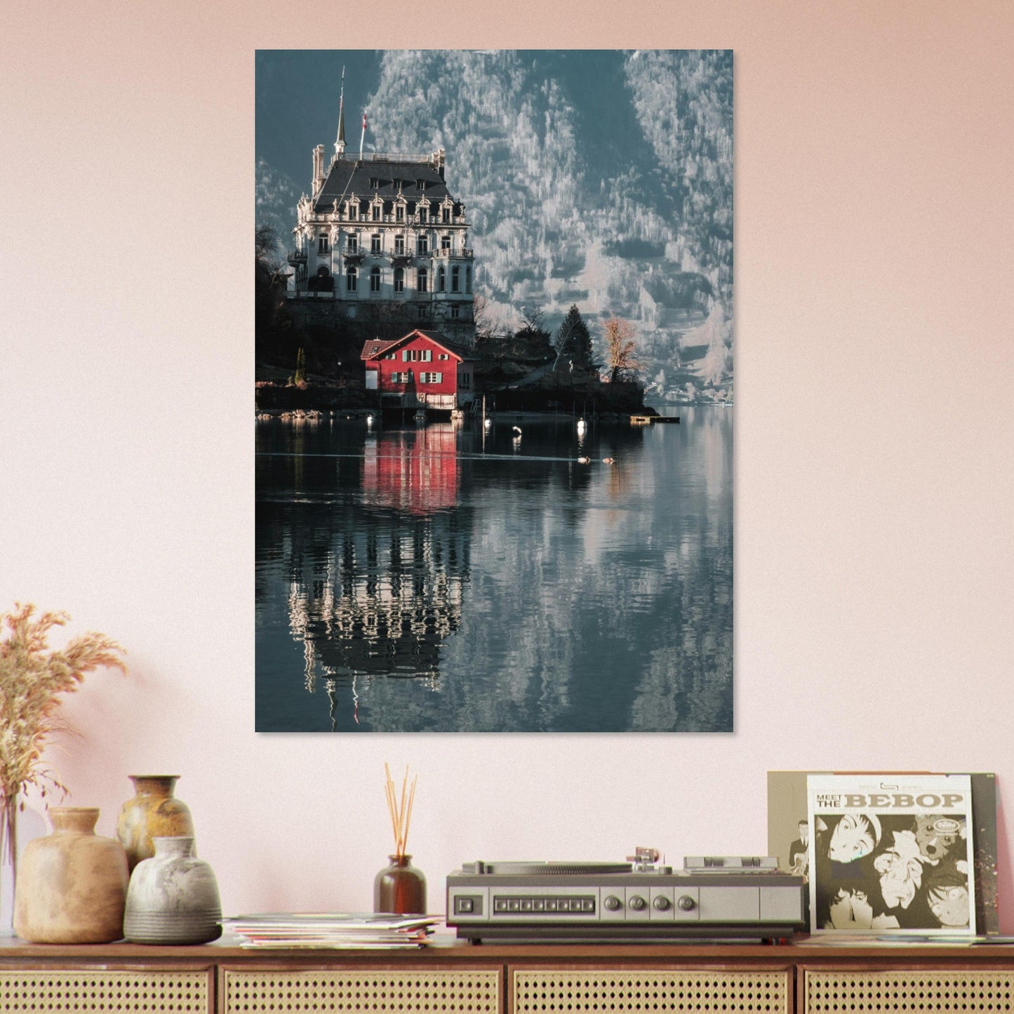 Vente Photo du lac de Brienz, Iseltwald, Suisse - Tableau photo paysage