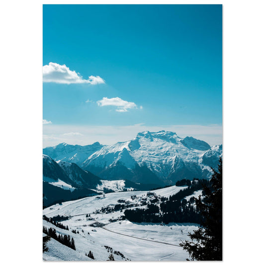 Vente Photo de la Clusaz, Haute Savoie #10 - Tableau photo alu montagne