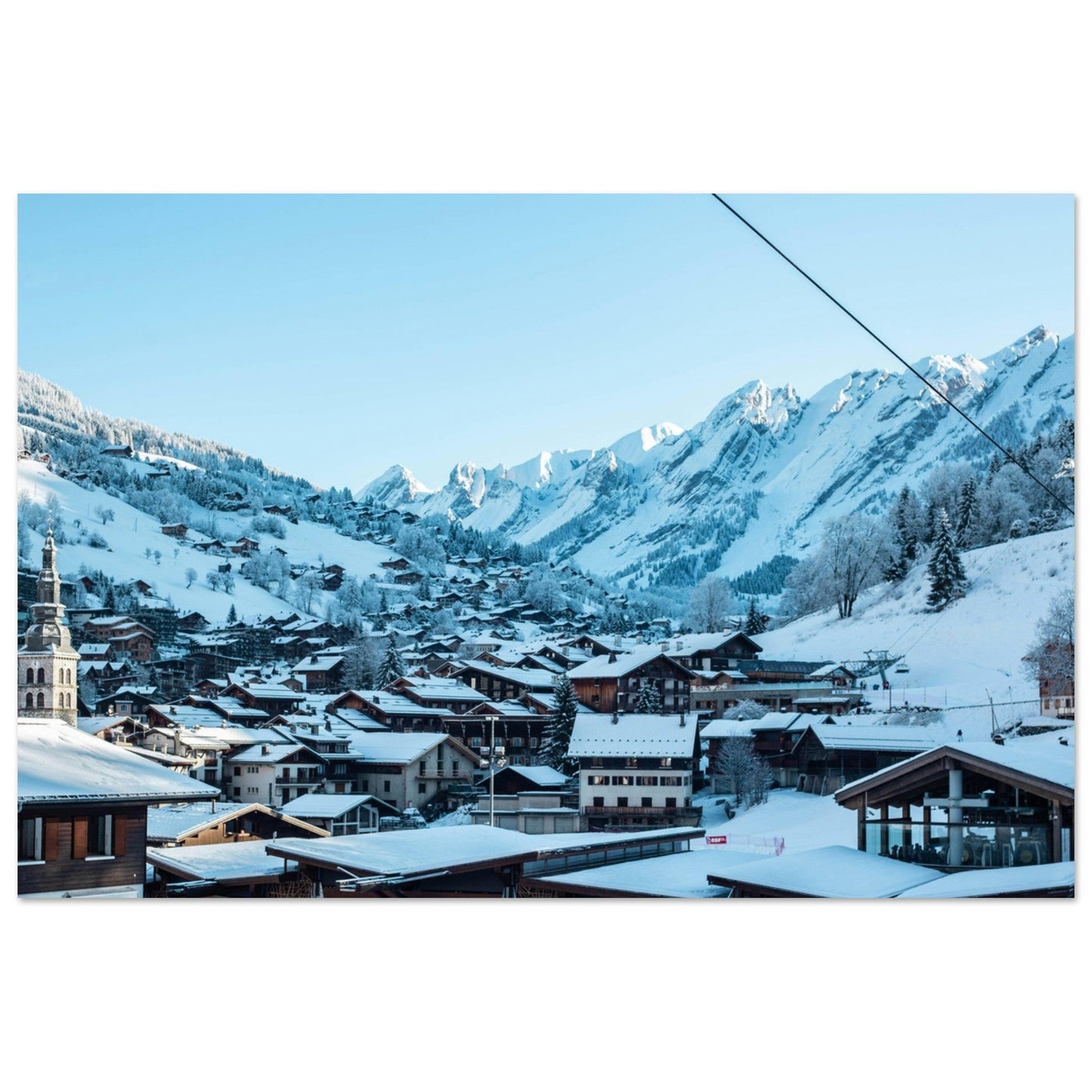 Vente Photo de la Clusaz, Haute Savoie #16 - Tableau photo alu montagne