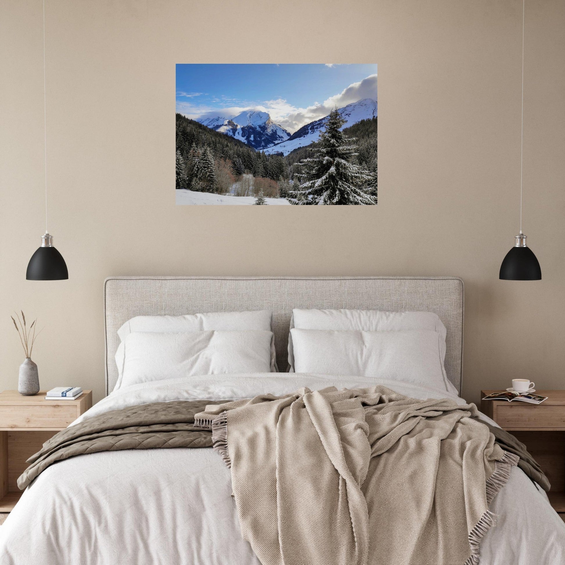 Vente Photo de la Clusaz, Haute Savoie #20 - Tableau photo alu montagne