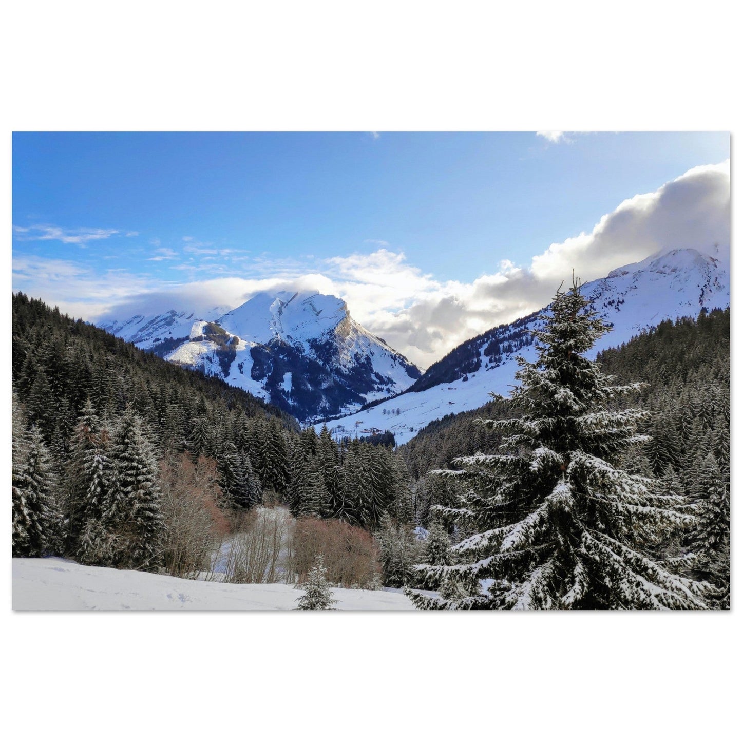 Vente Photo de la Clusaz, Haute Savoie #20 - Tableau photo alu montagne