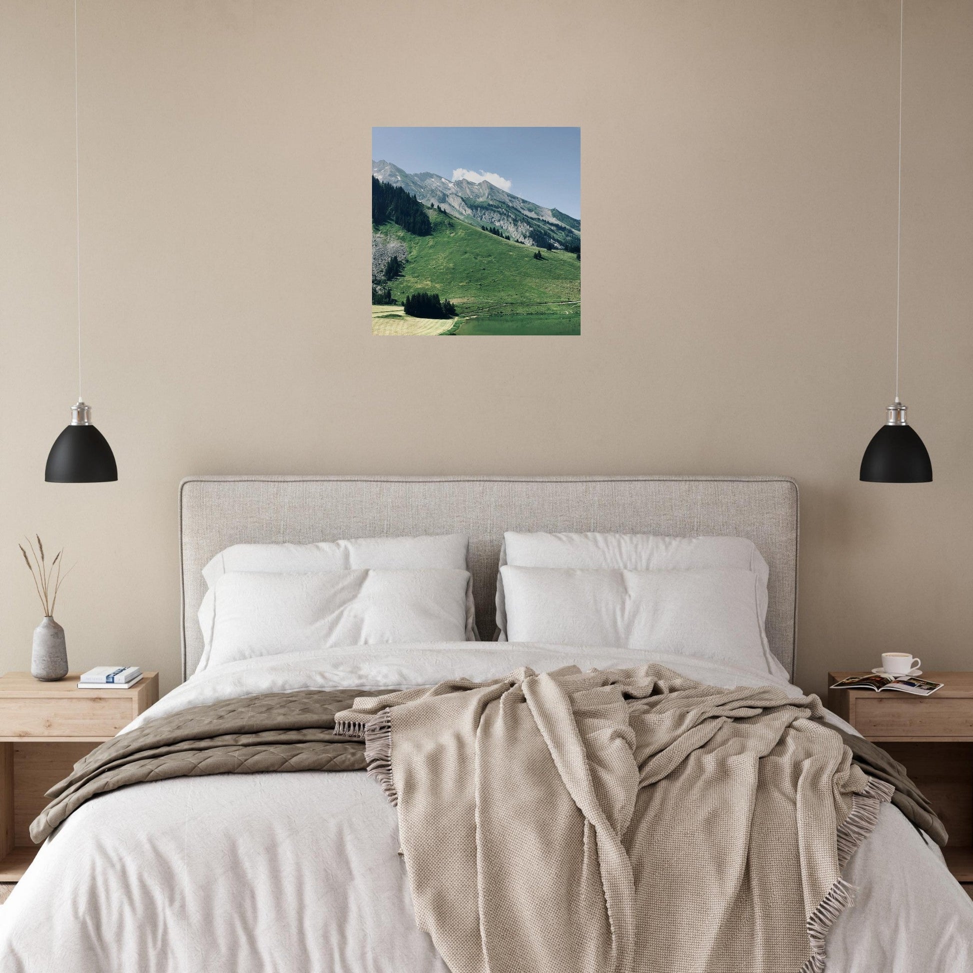 Vente Photo de la Clusaz, Haute Savoie #7 - Tableau photo alu montagne