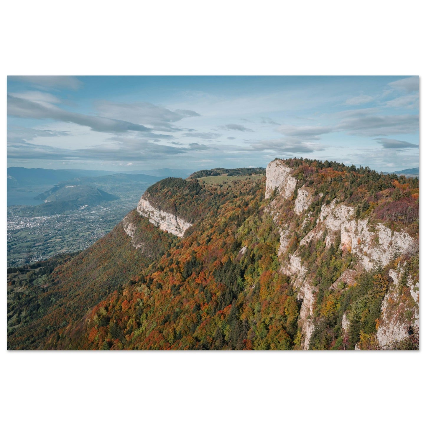 Vente Photo de la Croix du Nivolet, La Féclaz, Les Deserts, Savoie - Tableau photo alu montagne