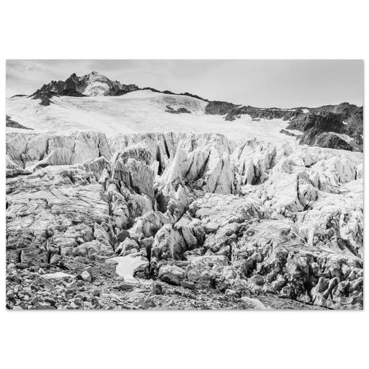 Vente Photo de la mer de glace, Chamonix-Mont-Blanc #1 - Tableau photo alu montagne