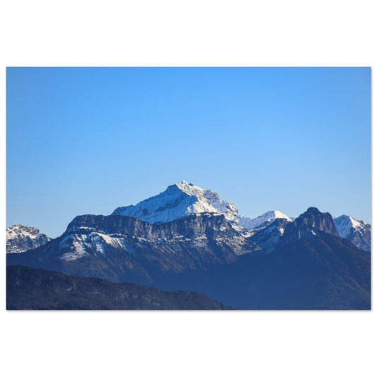 Vente Photo de la Tournette, Haute-Savoie - Tableau photo alu montagne