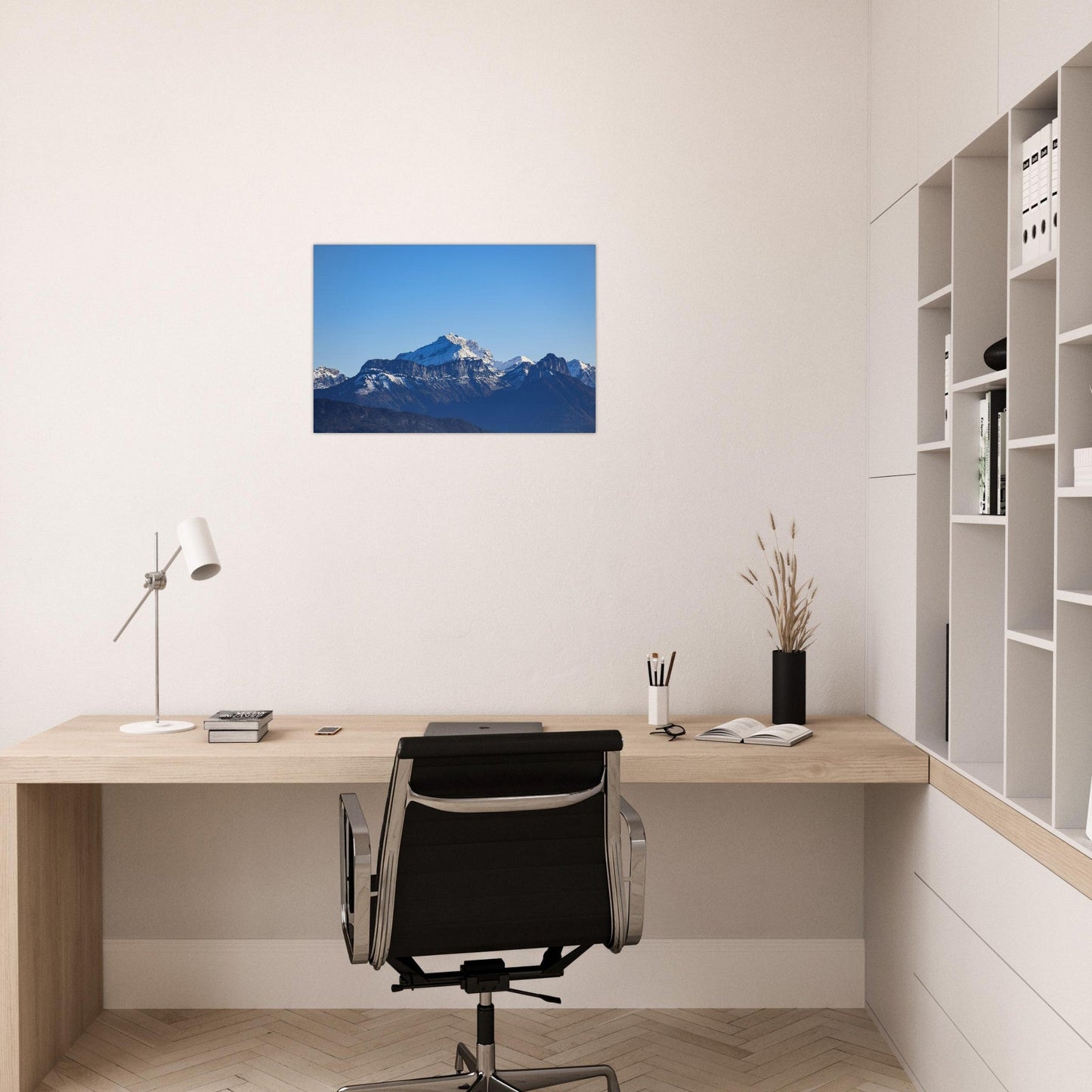 Tableau photo Photo de la Tournette, Haute - Savoie — tirage aluminium Dibond mat, fabrication française, prêt à accrocher