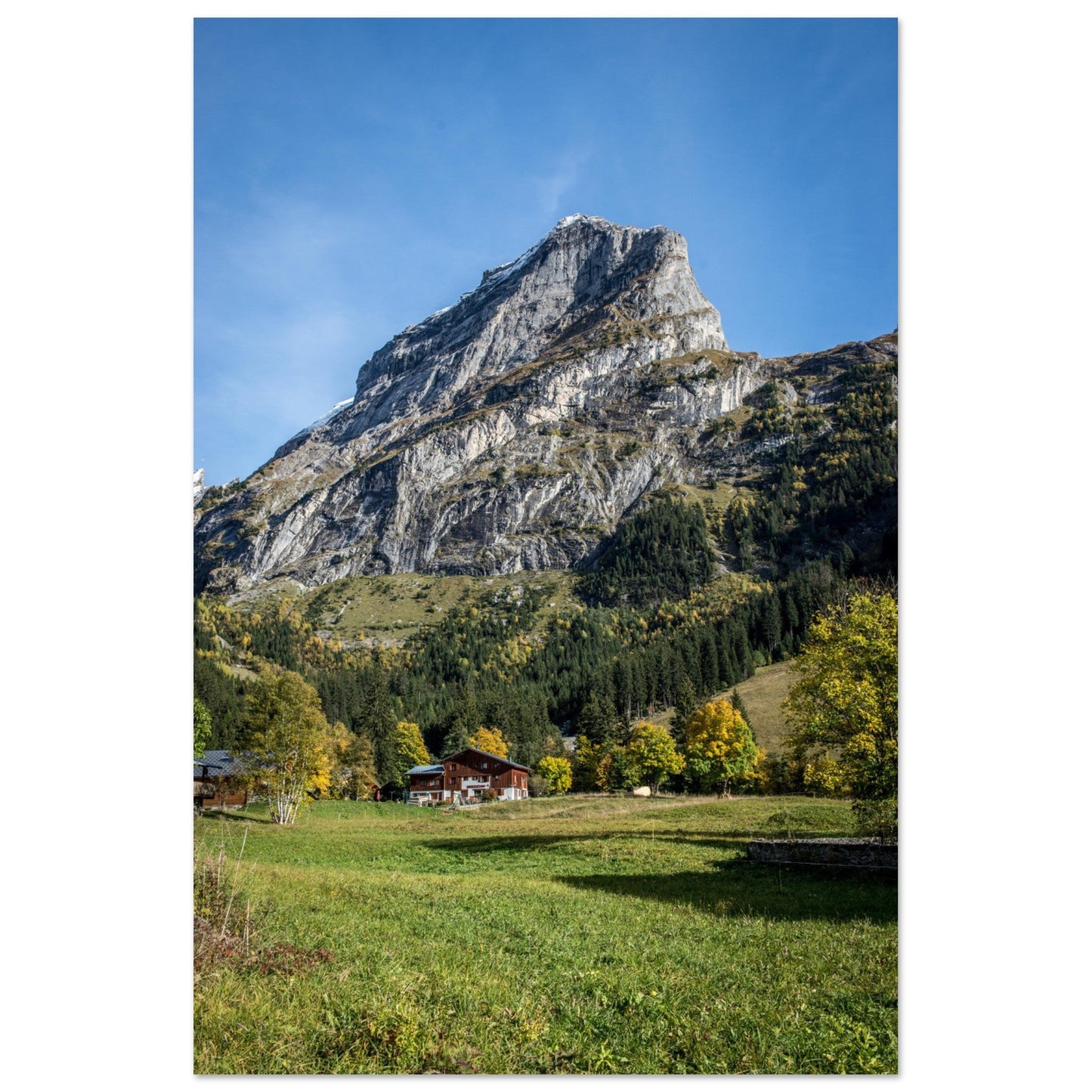 Vente Photo de l'Aiguille de la Vanoise, Savoie - Tableau photo alu montagne
