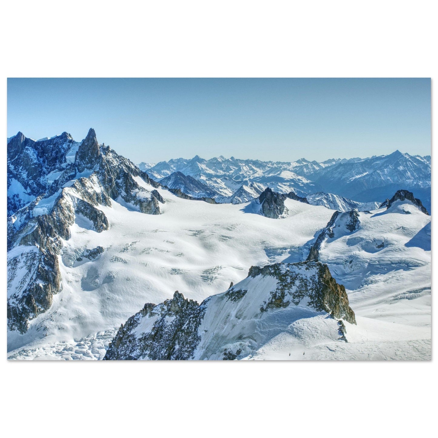 Vente Photo de l'Aiguille du Midi, Chamonix-Mont-Blanc #1 - Tableau photo alu montagne