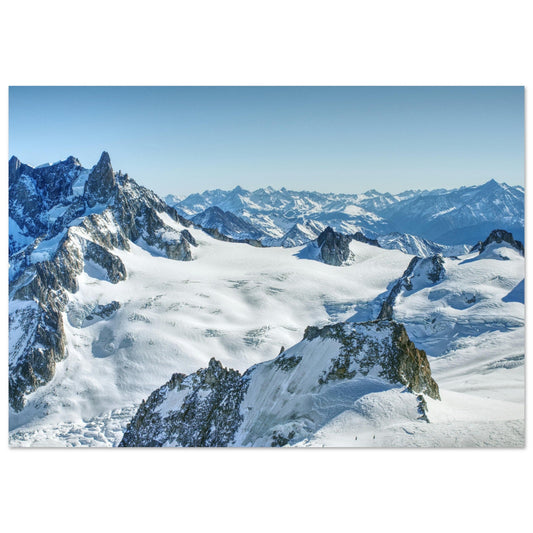Vente Photo de l'Aiguille du Midi, Chamonix-Mont-Blanc #1 - Tableau photo alu montagne