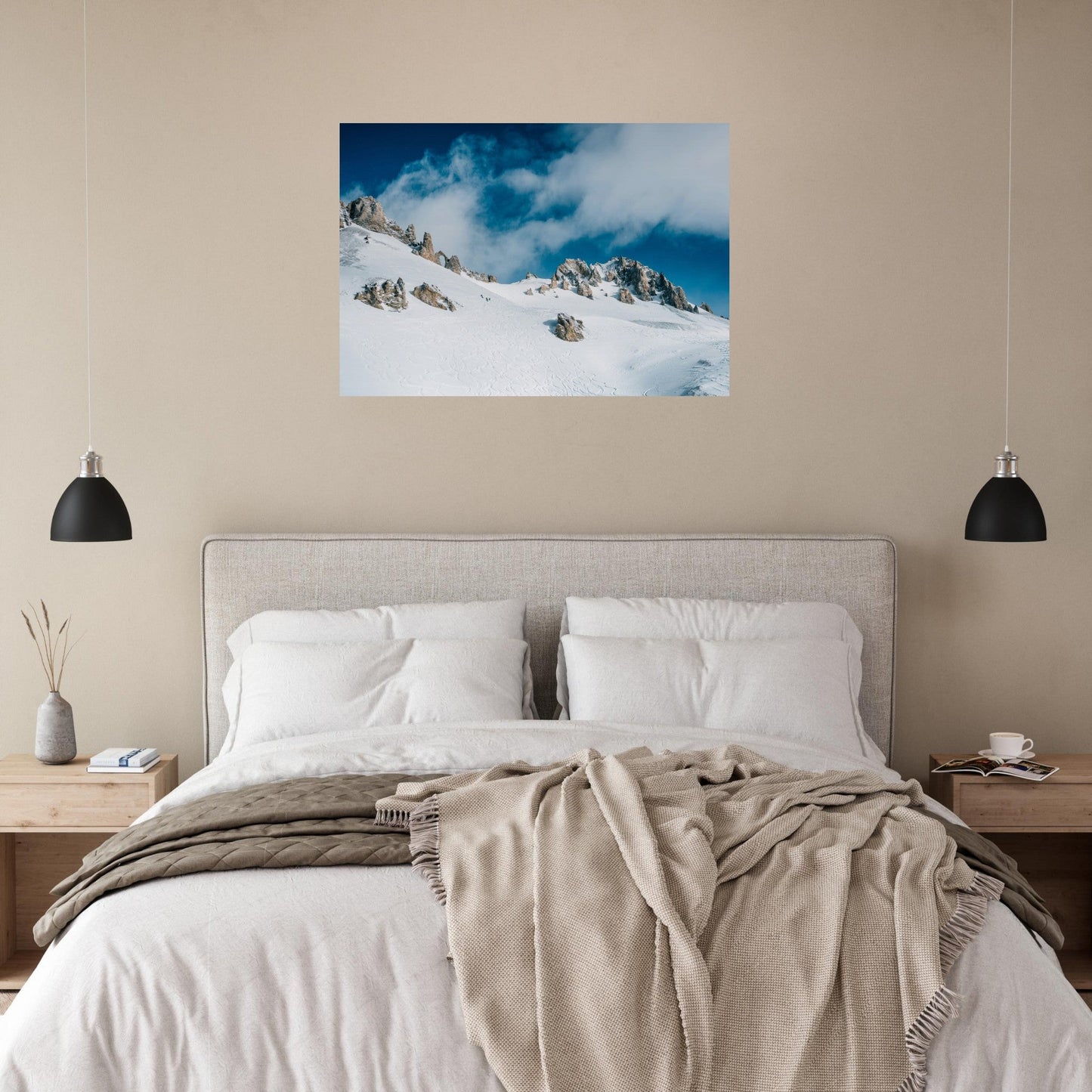 Vente Photo de Tignes en hiver, massif de la Vanoise #2 - Tableau photo alu montagne
