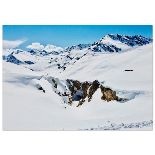 Vente Photo de Val d'Isère en hiver #10 - Tableau photo alu montagne