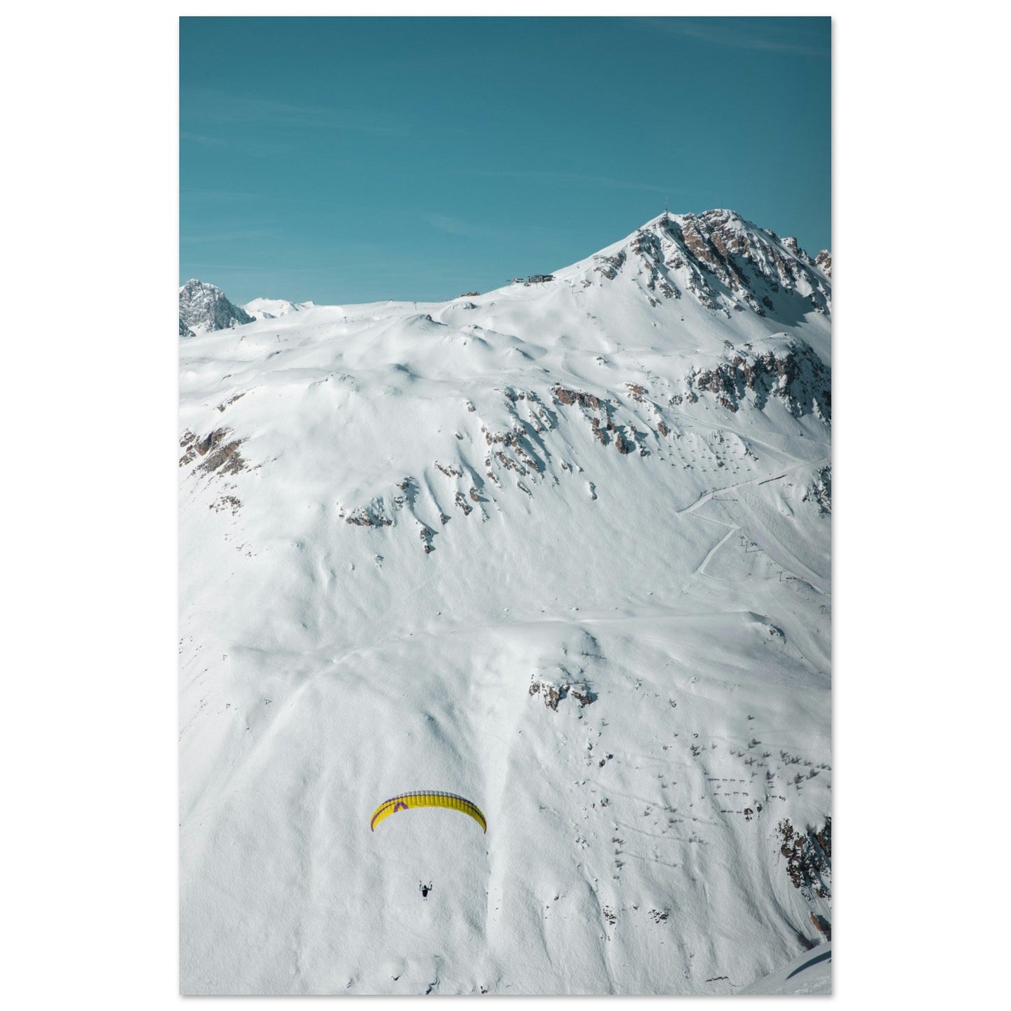 Vente Photo de Val d'Isère en hiver #8 - Tableau photo alu montagne