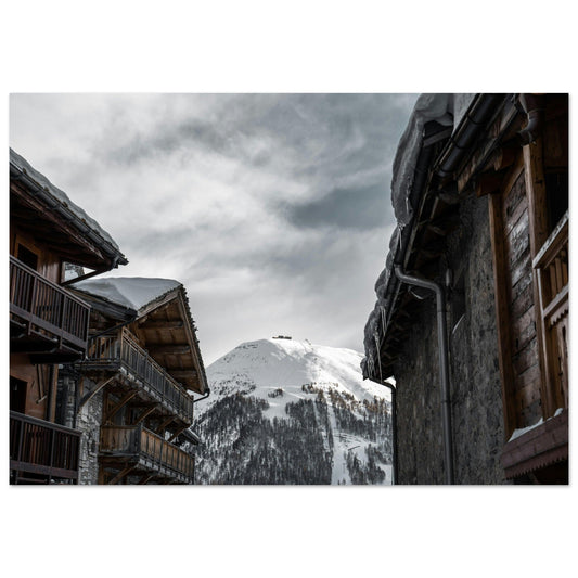 Vente Photo de Val d'Isère en hiver #9 - Tableau photo alu montagne