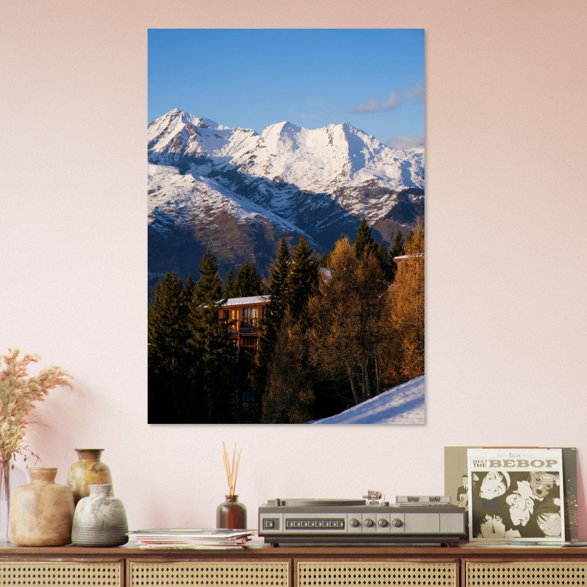 Vente Photo des Arcs, Bourg-Saint-Maurice, Vanoise - Tableau photo alu montagne