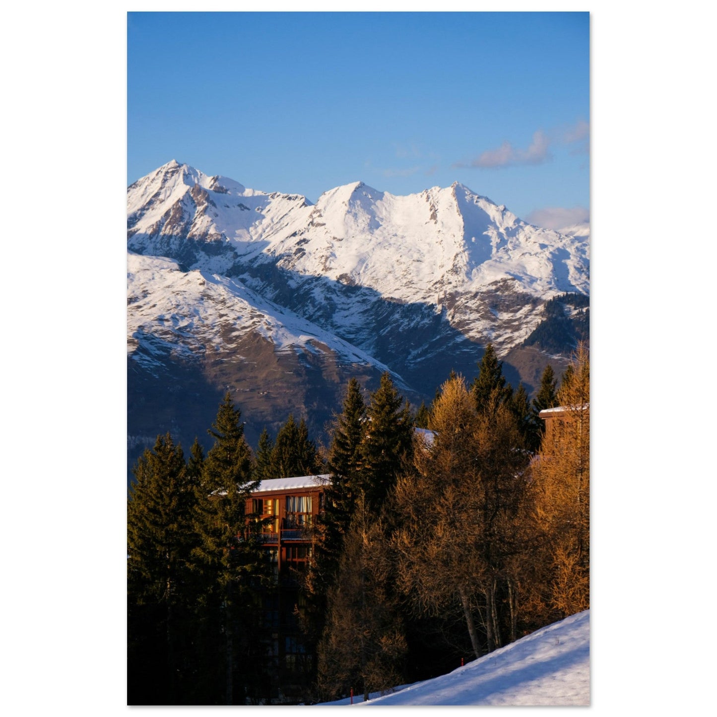 Vente Photo des Arcs, Bourg-Saint-Maurice, Vanoise - Tableau photo alu montagne