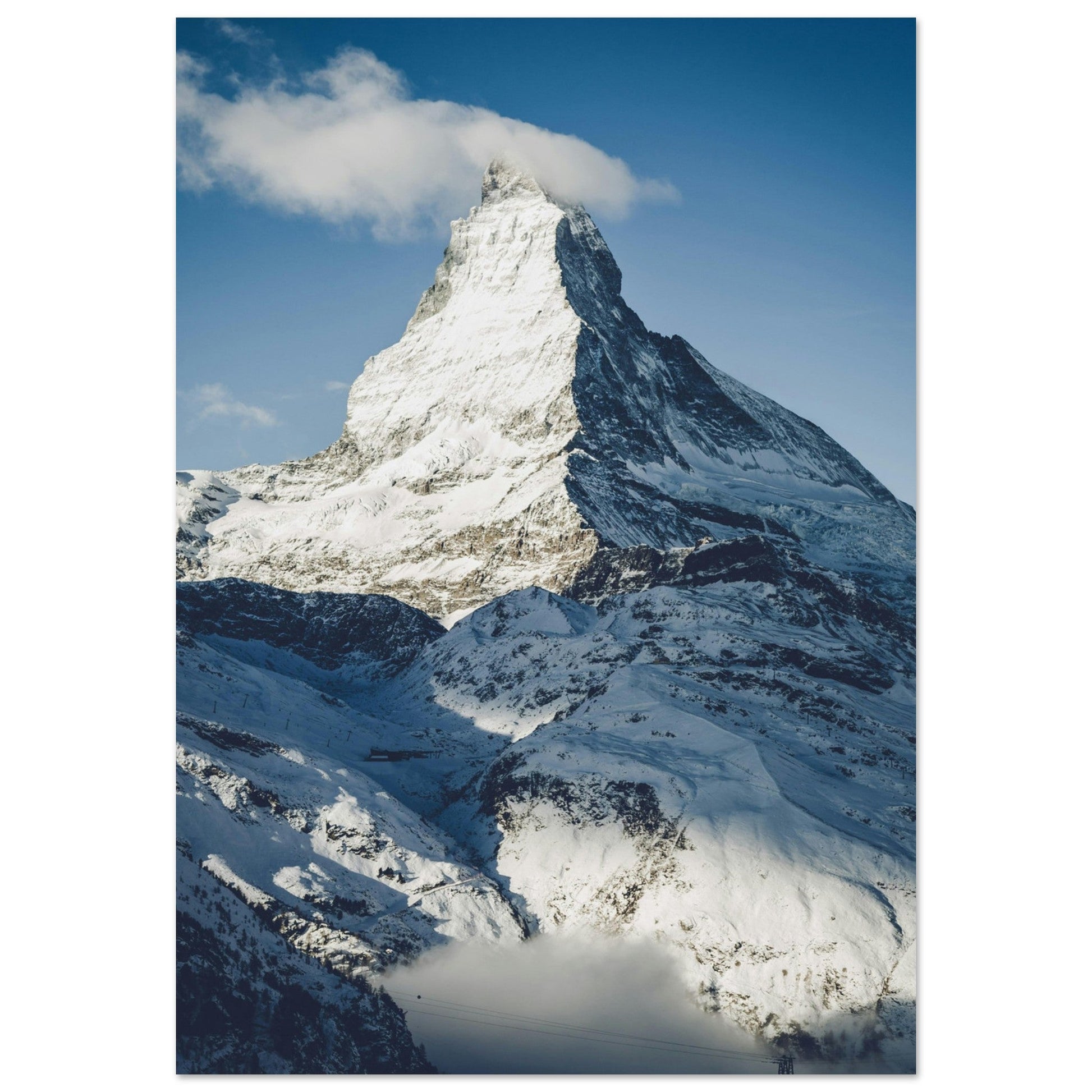 Vente Photo du Cervin, Alpes Suisses - Tableau photo alu montagne