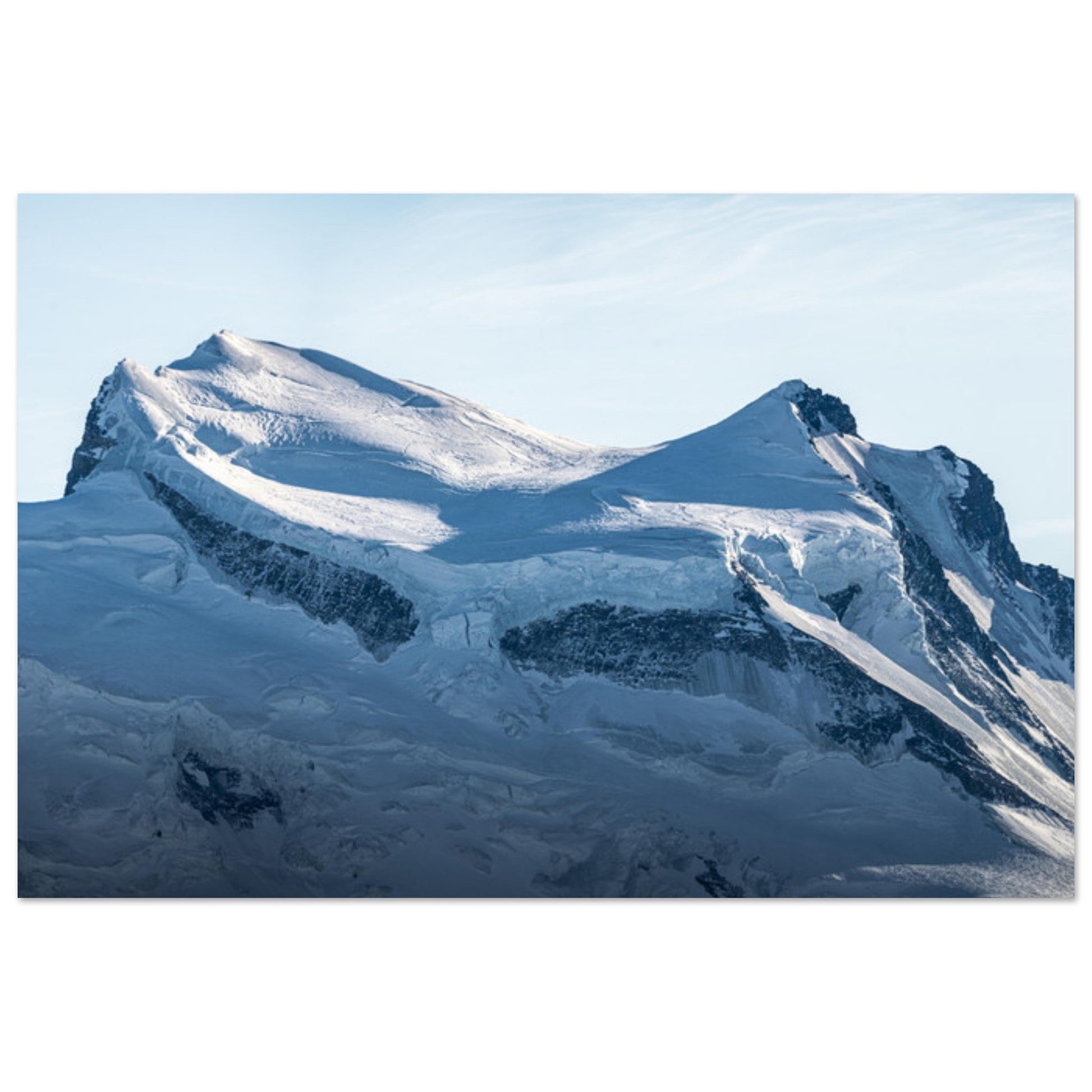 Vente Photo du Grand Combin et de son glacier, Suisse - Tableau photo alu montagne