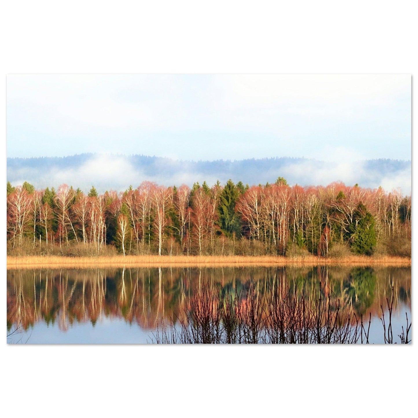 Vente Photo du Jura en automne #3 - Tableau photo alu montagne