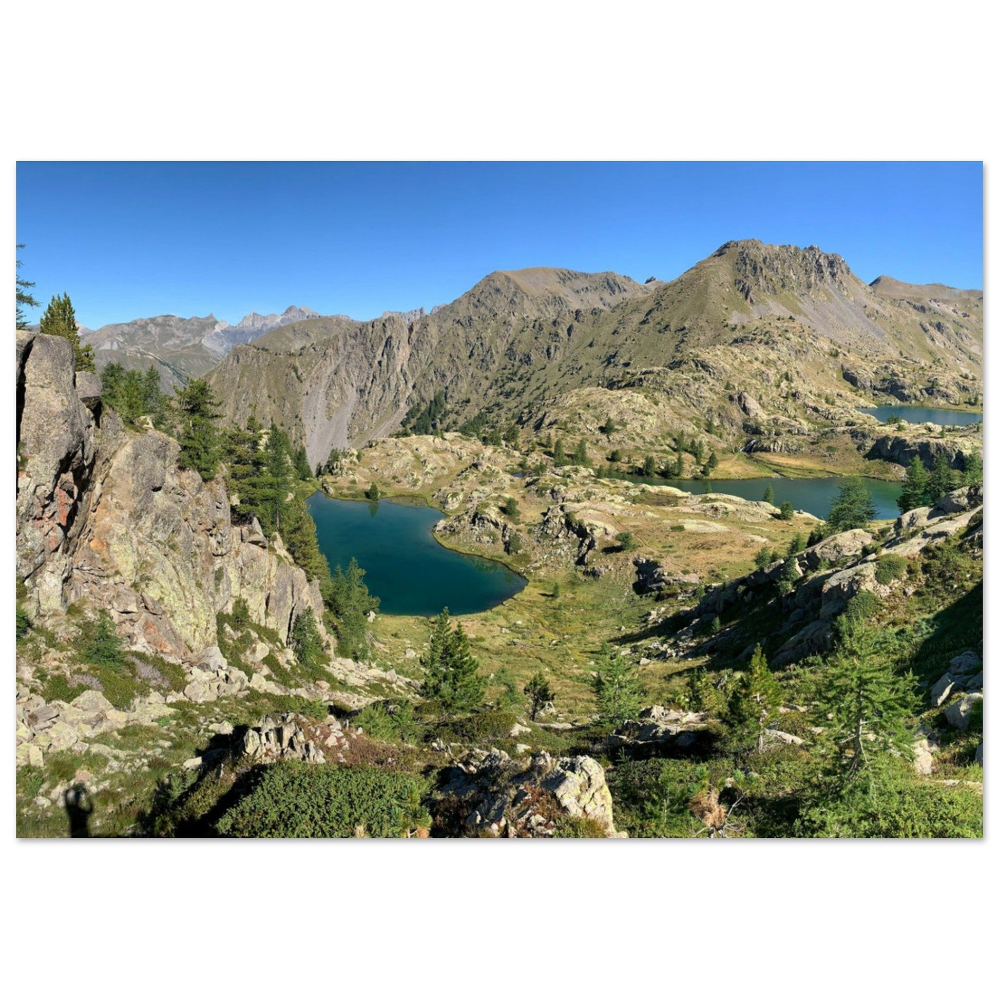 Vente Photo du lac de Trécolpas, Mercantour, Alpes-de-Haute-Provence - Tableau photo alu montagne
