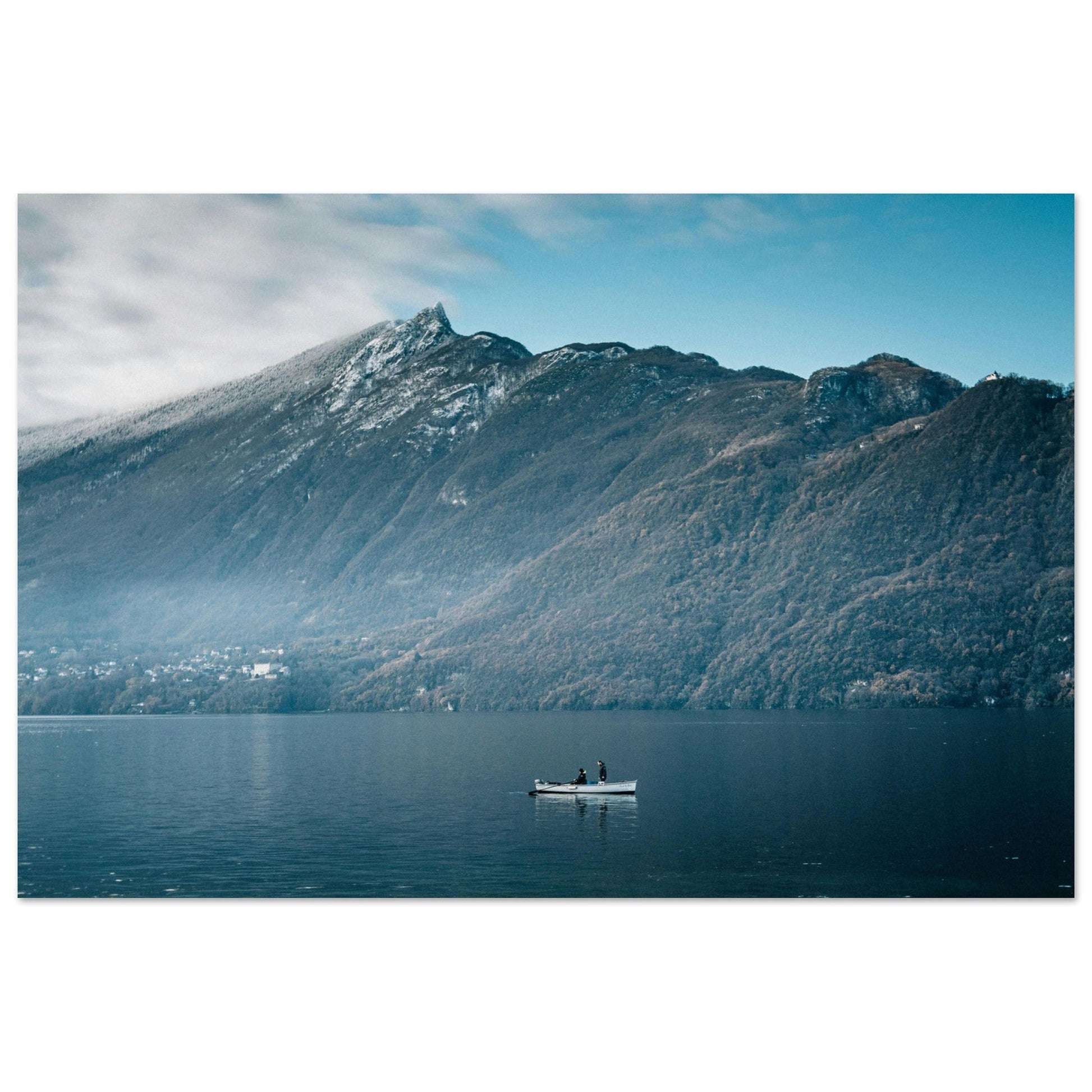 Vente Photo du lac du Bourget, Aix-les-Bains, Savoie #3 - Tableau photo alu montagne