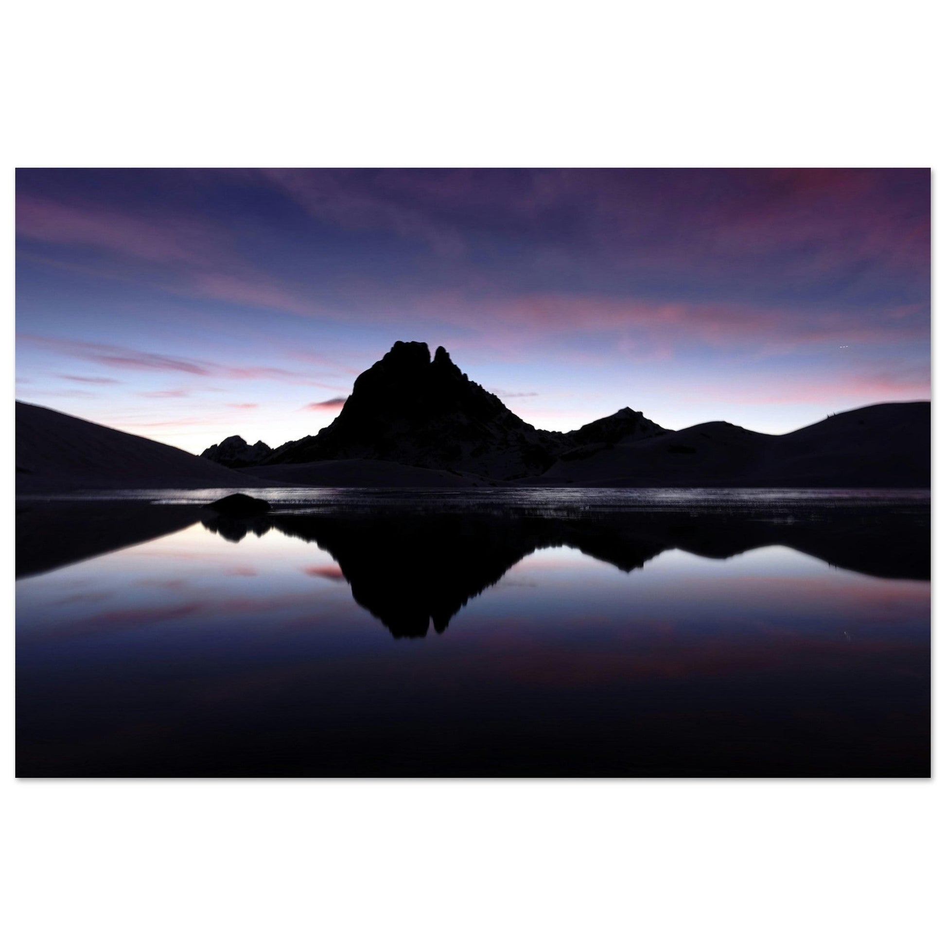Vente Photo du lac et du Pic du Midi d'Ossau, Laruns, Pyrénées #1 - Tableau photo alu montagne