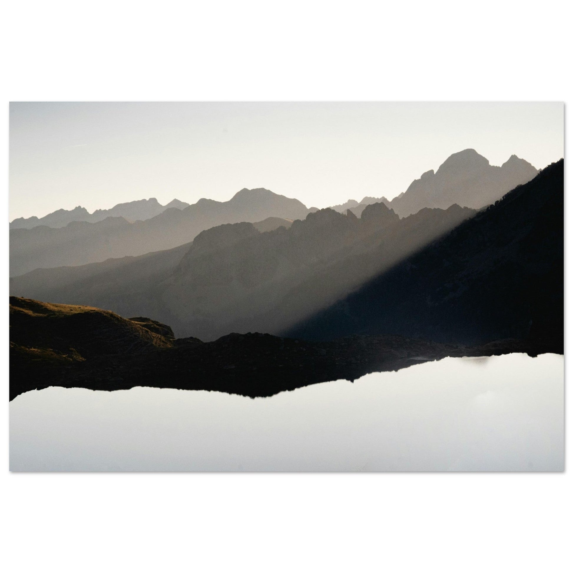 Vente Photo du lac et du Pic du Midi d'Ossau, Laruns, Pyrénées #3 - Tableau photo alu montagne