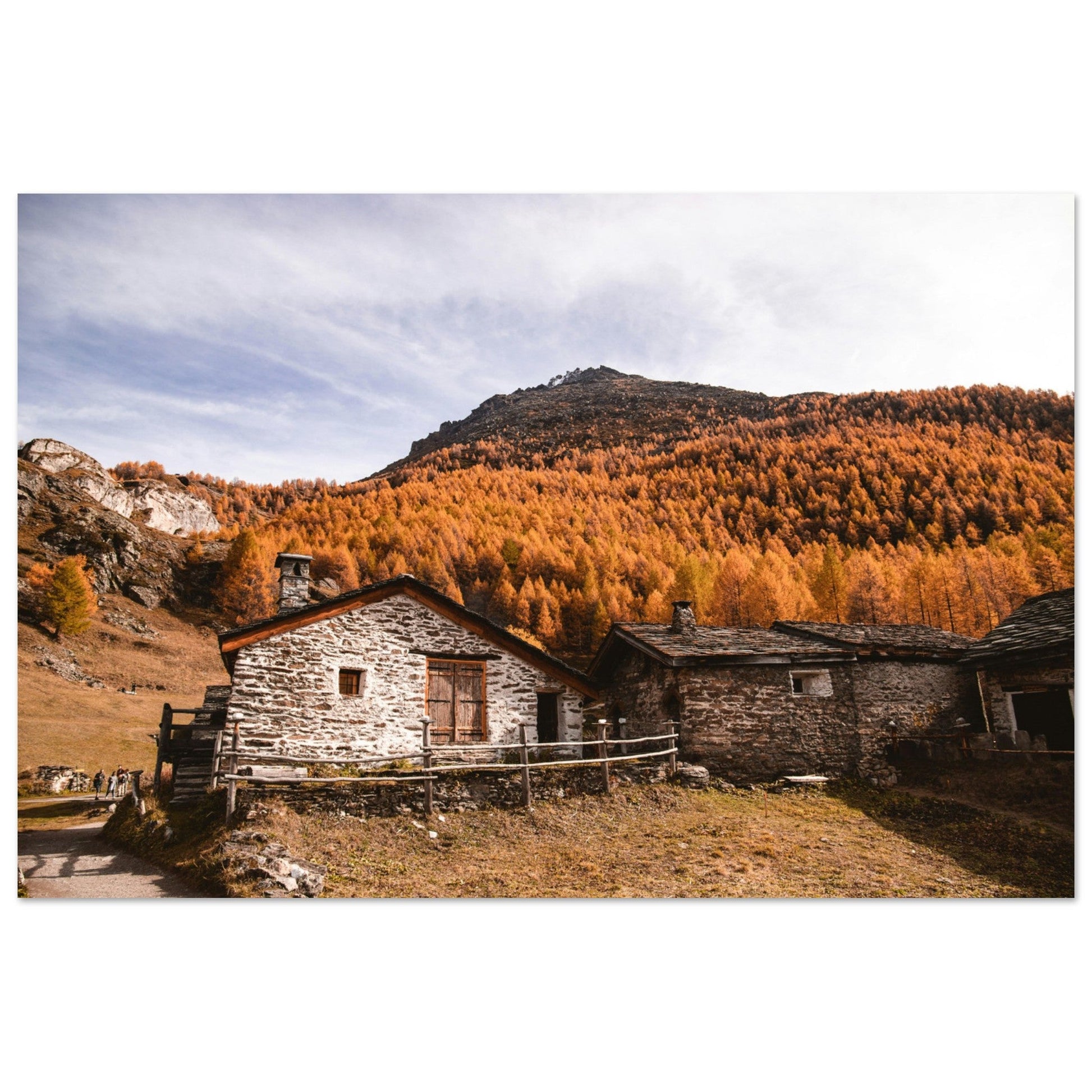 Vente Photo du Monal en automne, Sainte-Foy-Tarentaise, Vanoise #2 - Tableau photo alu montagne