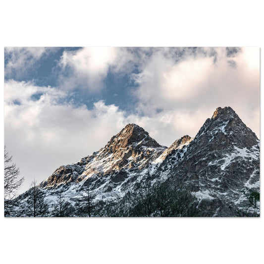 Vente Photo du Mont Clapier et de la Cime du Gélas, Vallée des merveilles, Mercantour - Tableau photo alu montagne