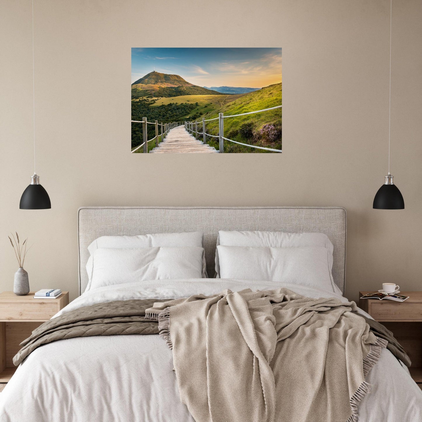 Tableau photo Photo du Puy - de - Dôme - 3 — tirage aluminium Dibond mat, fabrication française, prêt à accrocher