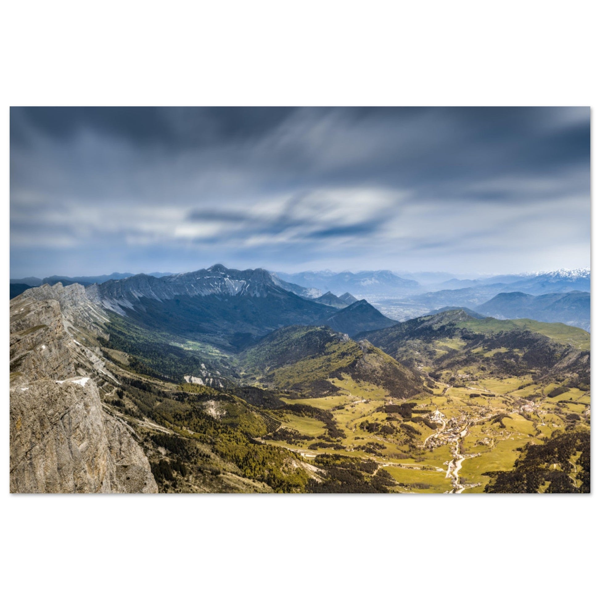 Vente Photos des Crêtes du Vercors - Tableau photo alu montagne