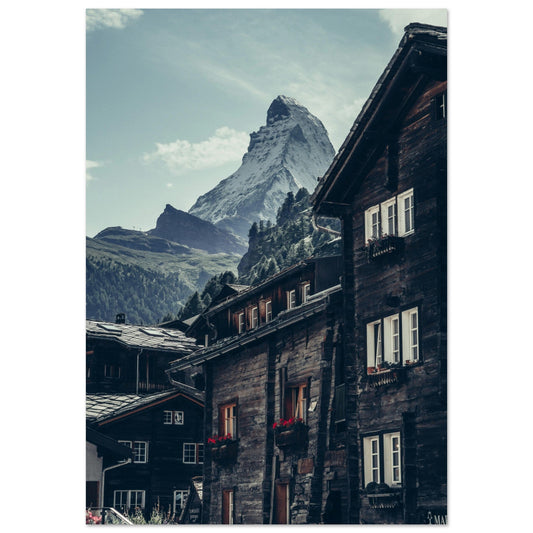 Vente Photo de Zermatt, Suisse #3 - Tableau photo alu montagne