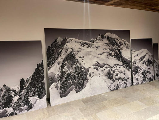 Chalet 4810 à Saint-Gervais : déco luxe montagne avec la collection Mont-Blanc - AluArtMountains