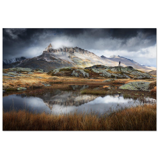 Comment photographier les orages en montagne : techniques et sécurité - Tableaux photos paysages ｜ Alu Art Mountains