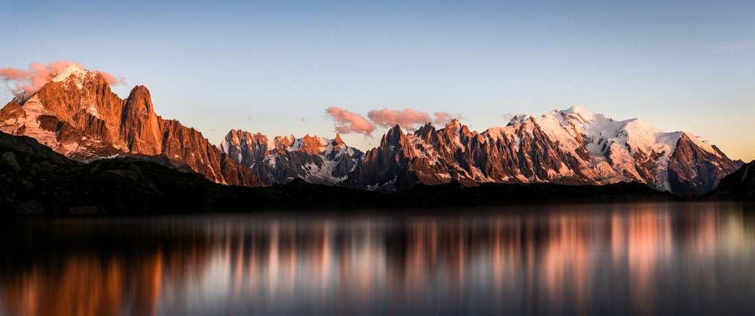 Couchers de soleil en montagne : guide & inspirations dans les Alpes - Tableaux photos paysages ｜ Alu Art Mountains