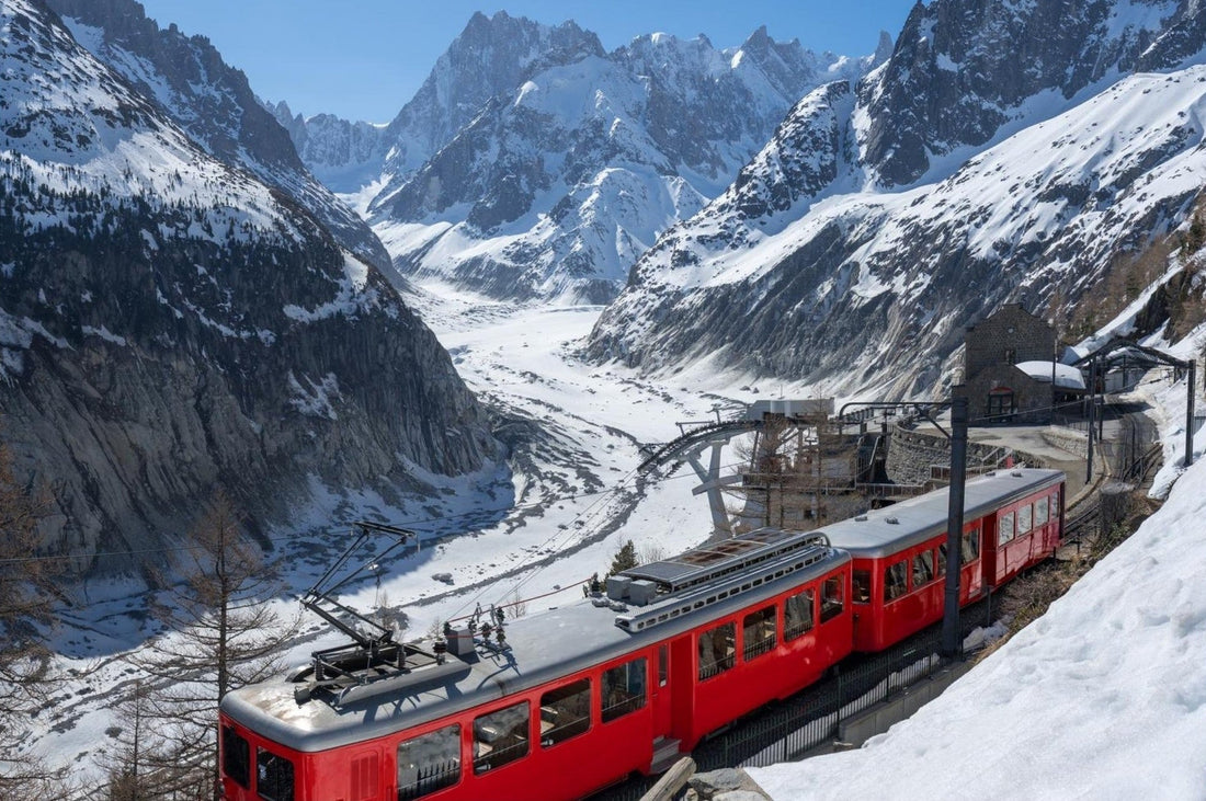 Mont-Blanc | Photographier la Mer de Glace depuis le Montenvers - AluArtMountains