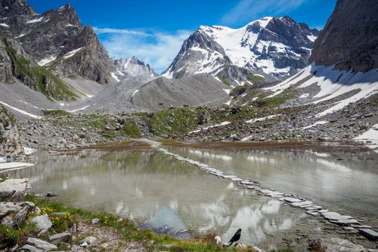 Où photographier le Lac des Vaches, le Col et le Refuge de la Vanoise ? - AluArtMountains