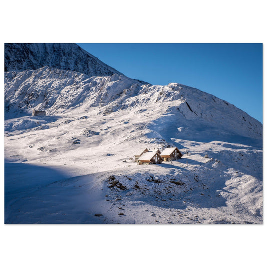 Où photographier le Refuge de la Valette et le Grand Marchet ? - Tableaux photo Alpes ｜ Alu Art Mountains