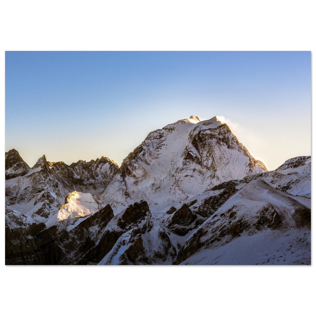 Grande Casse dans les premières lueurs — photographie de Pierre Thiaville