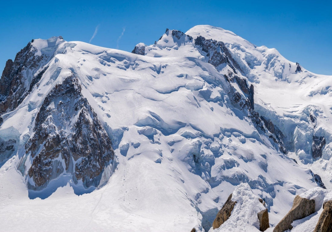 Mont-Blanc, Mont Maudit et Mont Blanc du Tacul — photographie de Pierre Thiaville